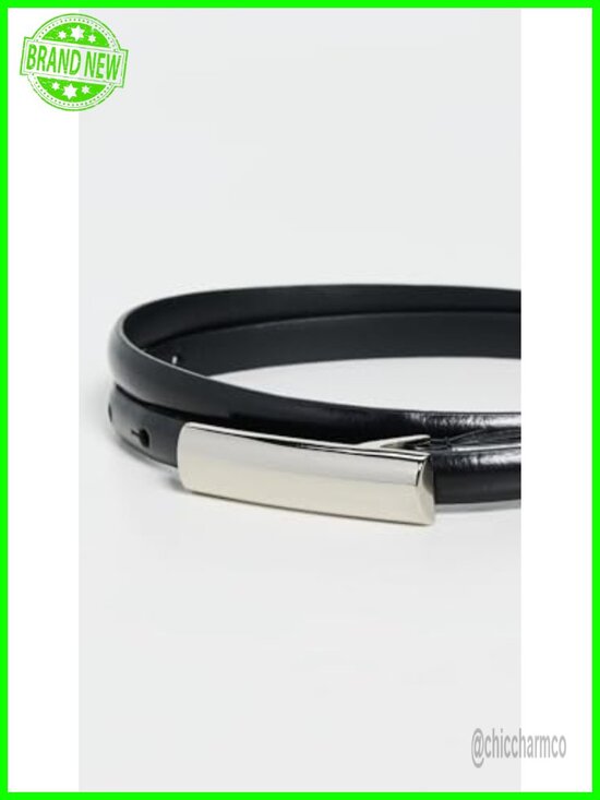 Women\'s Calfskin Leather Belt 0.5in Width